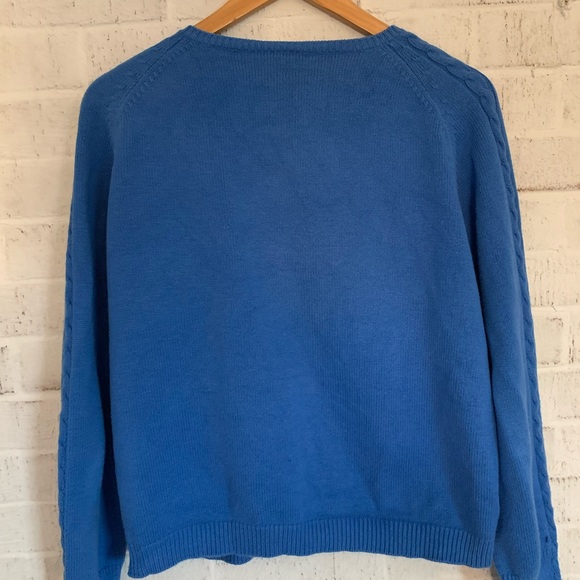 Mark, Fore, & Strike Blue Cardigan Sweater - Picture 3 of 3